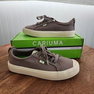 CARIUMA 'Oca' Low Mystic Grey Canvas Sneaker size 7.5